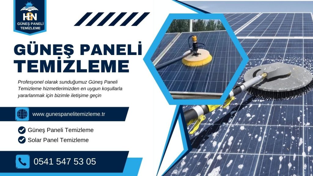 Güneş Panel Temizleme